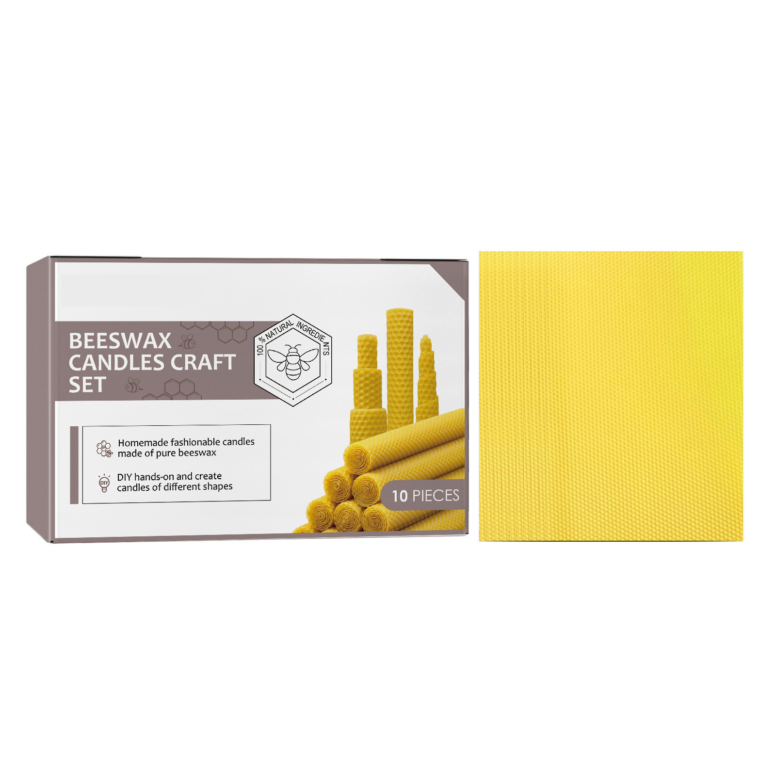Candle Making Event - Feuilles de cire d'abeille pour la