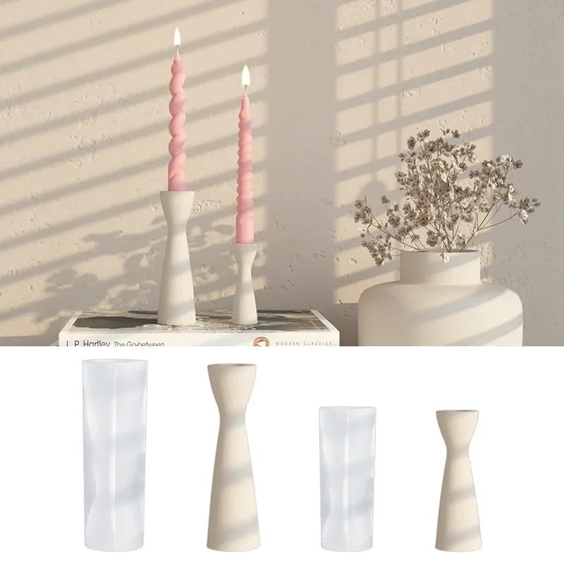 Candle Making Place - Nouveaux bougeoirs en Silicone, moule à
