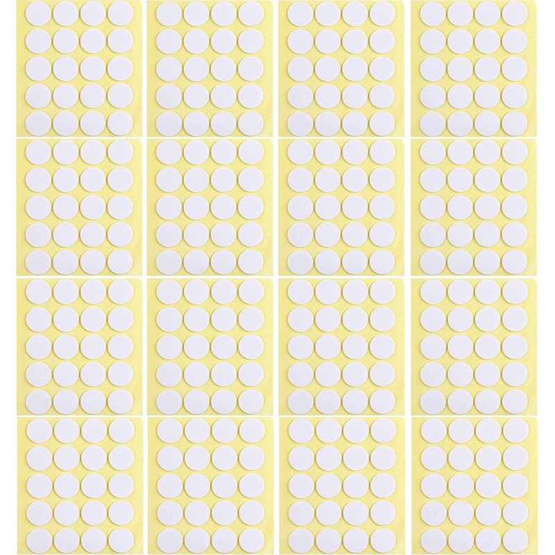 Adhesive Dot Wick - 240 autocollants pour mèches de bougies,