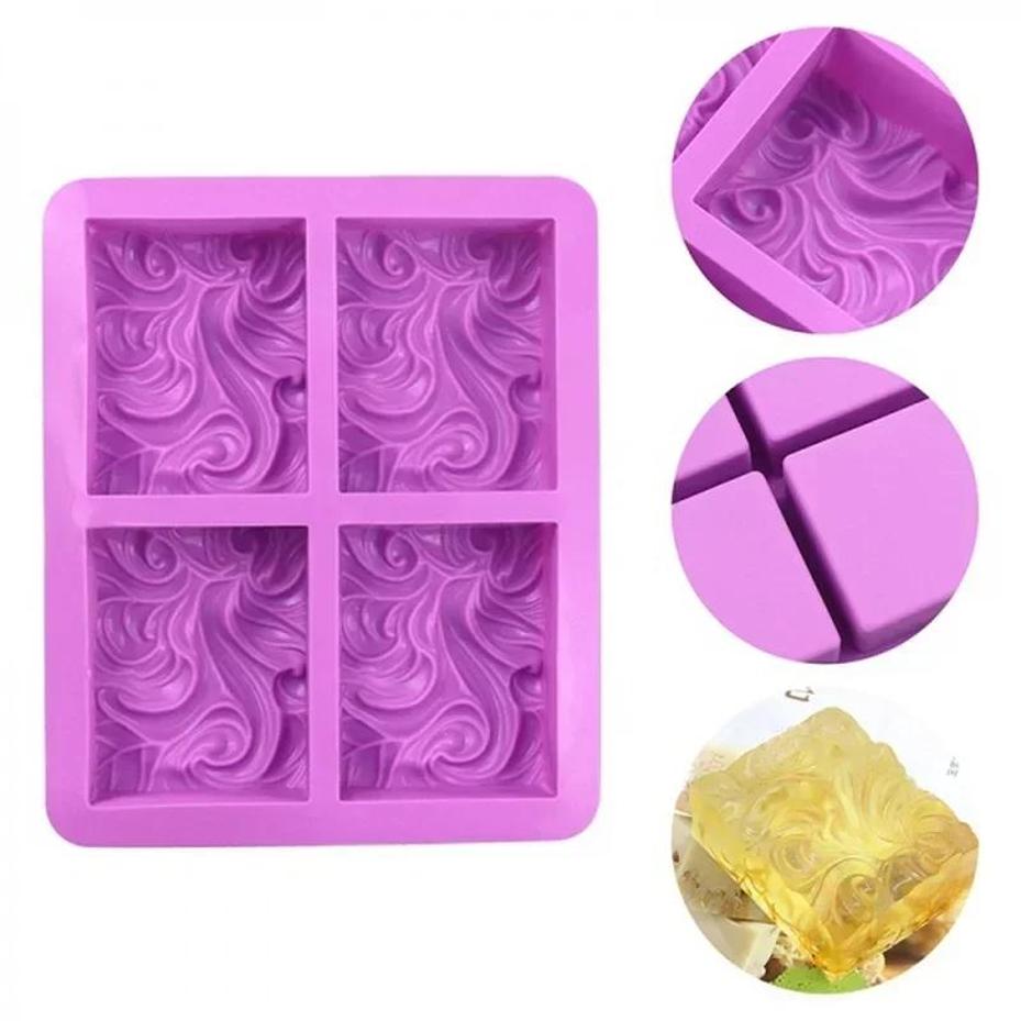 Candle Making Jelly - Moule en silicone créatif 4 cavités