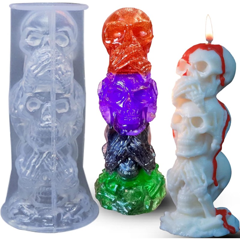 Moule en silicone 2026 Hallowe - Candle Making Event avis et prix