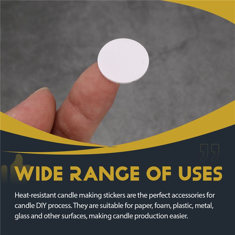 Autocollants pour mèches de bo - Adhesive Dot Wick avis et prix