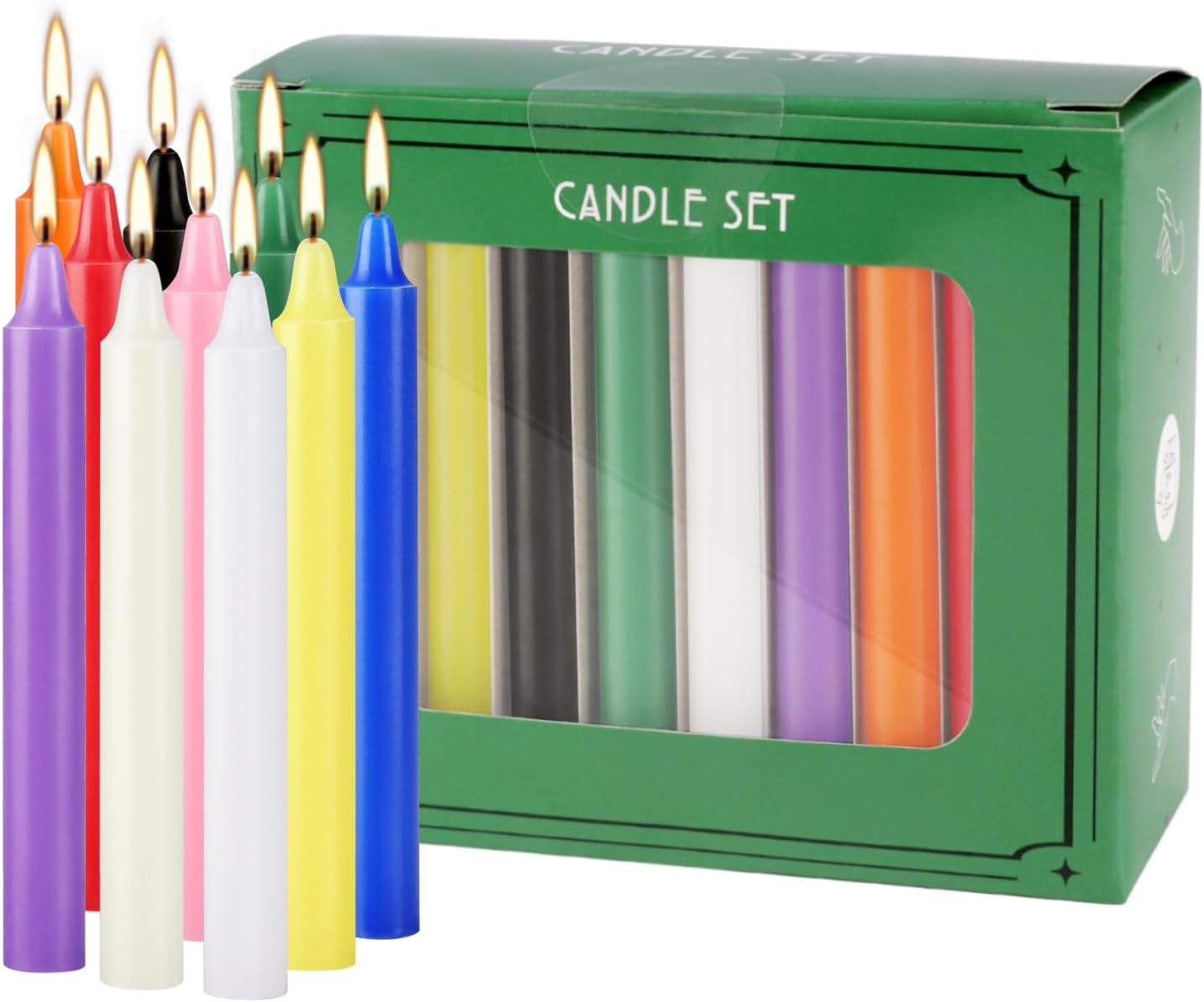 20 petites bougies colorées en - Candle Making Place avis et prix