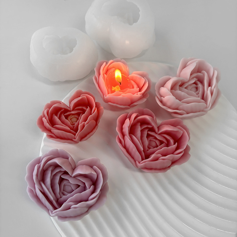 Moule en Silicone fleur d'amou - Candle Making Jelly avis et prix