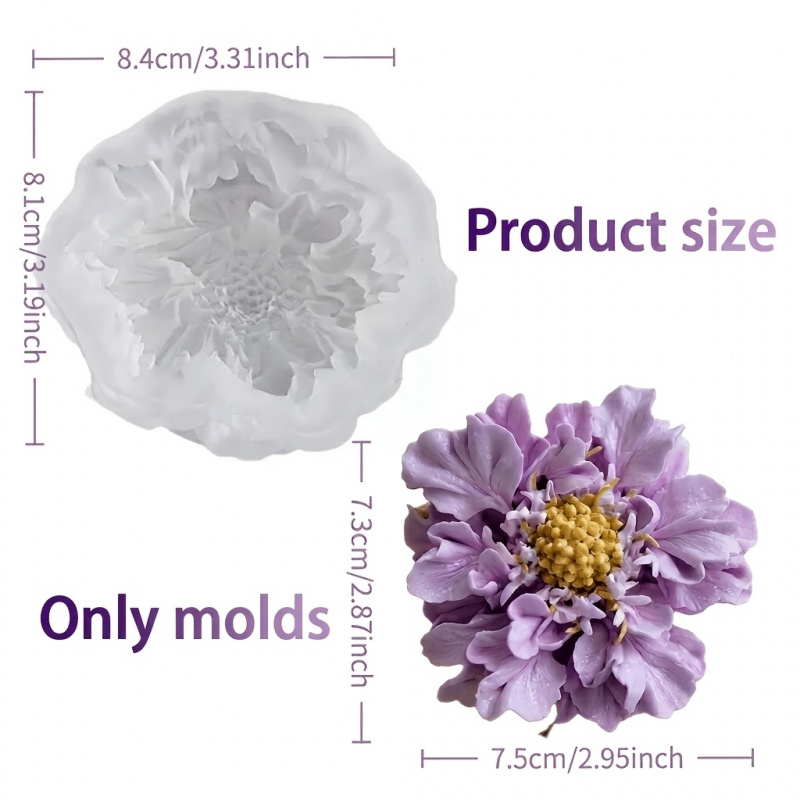 1 moule en silicone pour fleur - Candle Making Pot avis et prix